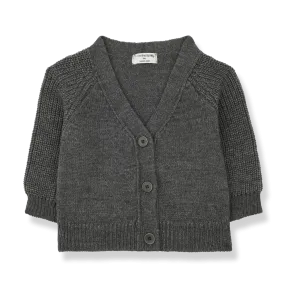 1   IN THE FAMILY MARC  ANTHRACITE CARDIGAN