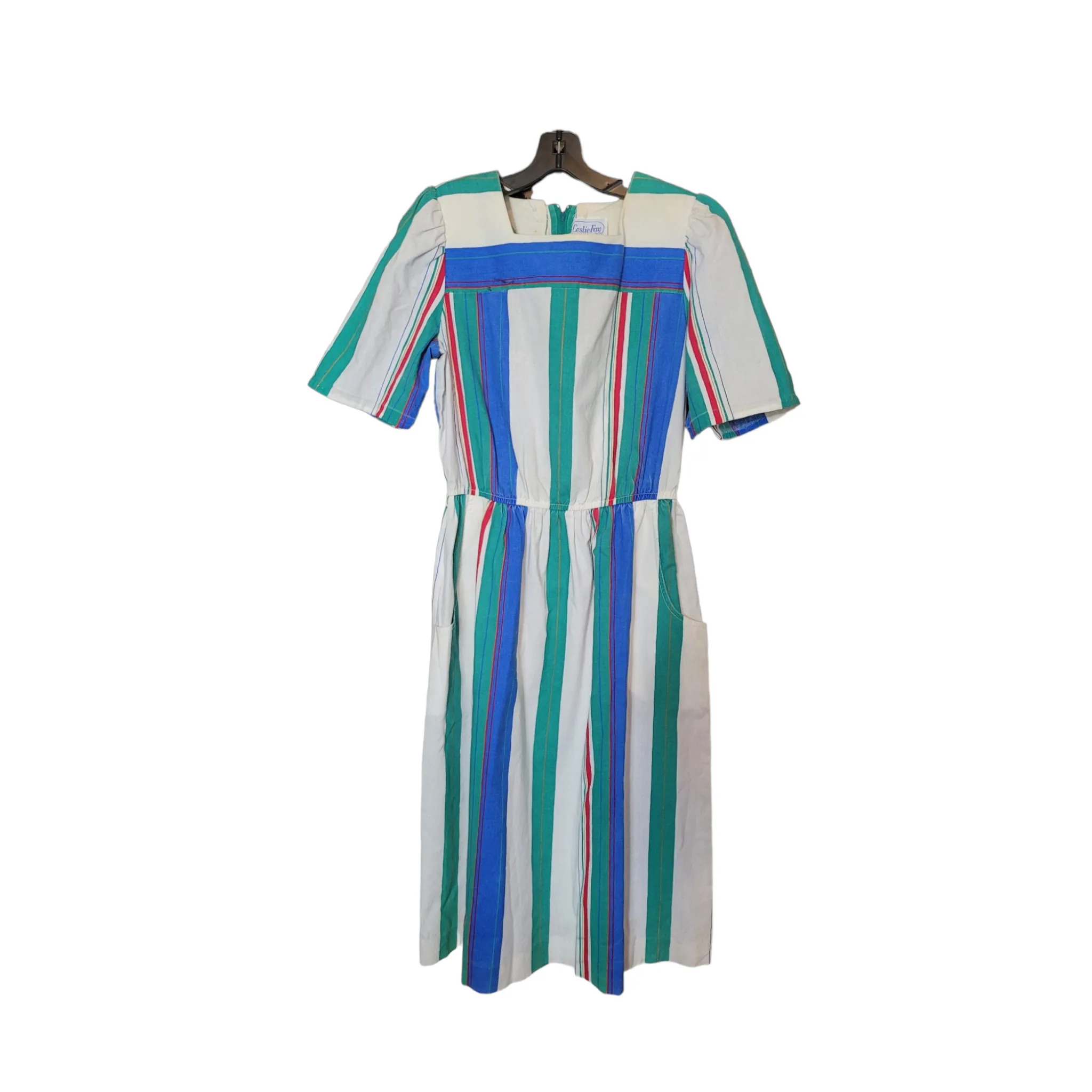 1970s Vintage Leslie Fay Stripe Size M