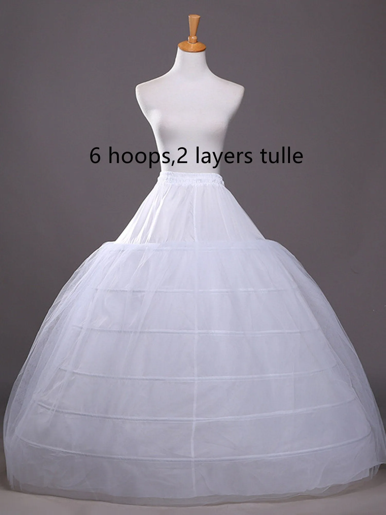 6 - 8 Hoop Petticoat