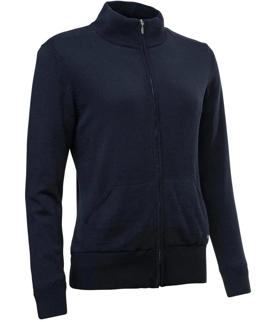 Abacus Sports Wear: Women's High-Performance Golf Windstop Cardigan - Dubson