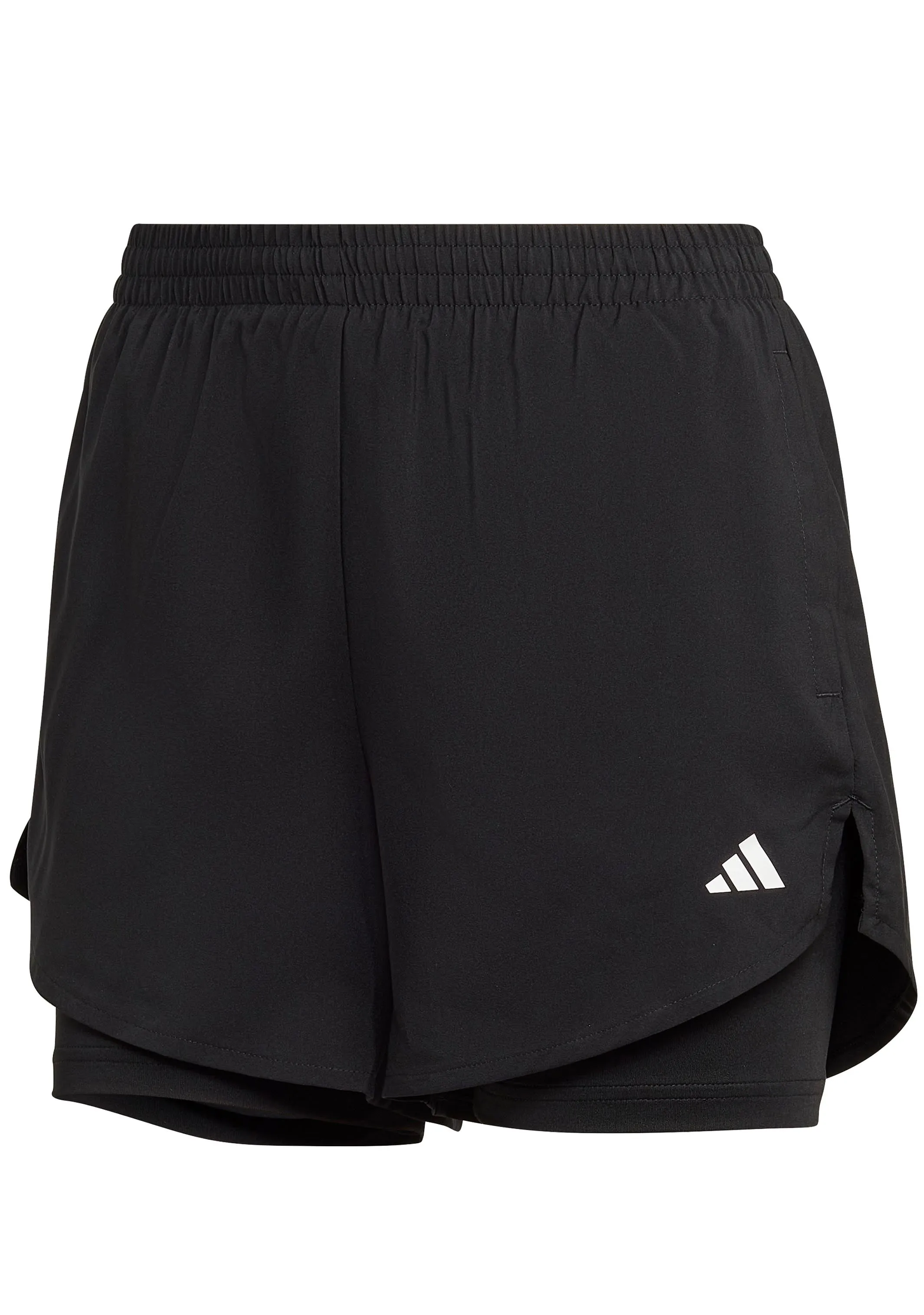 Adidas Womens Aeroready Two-In-One Shorts <br> HN1044