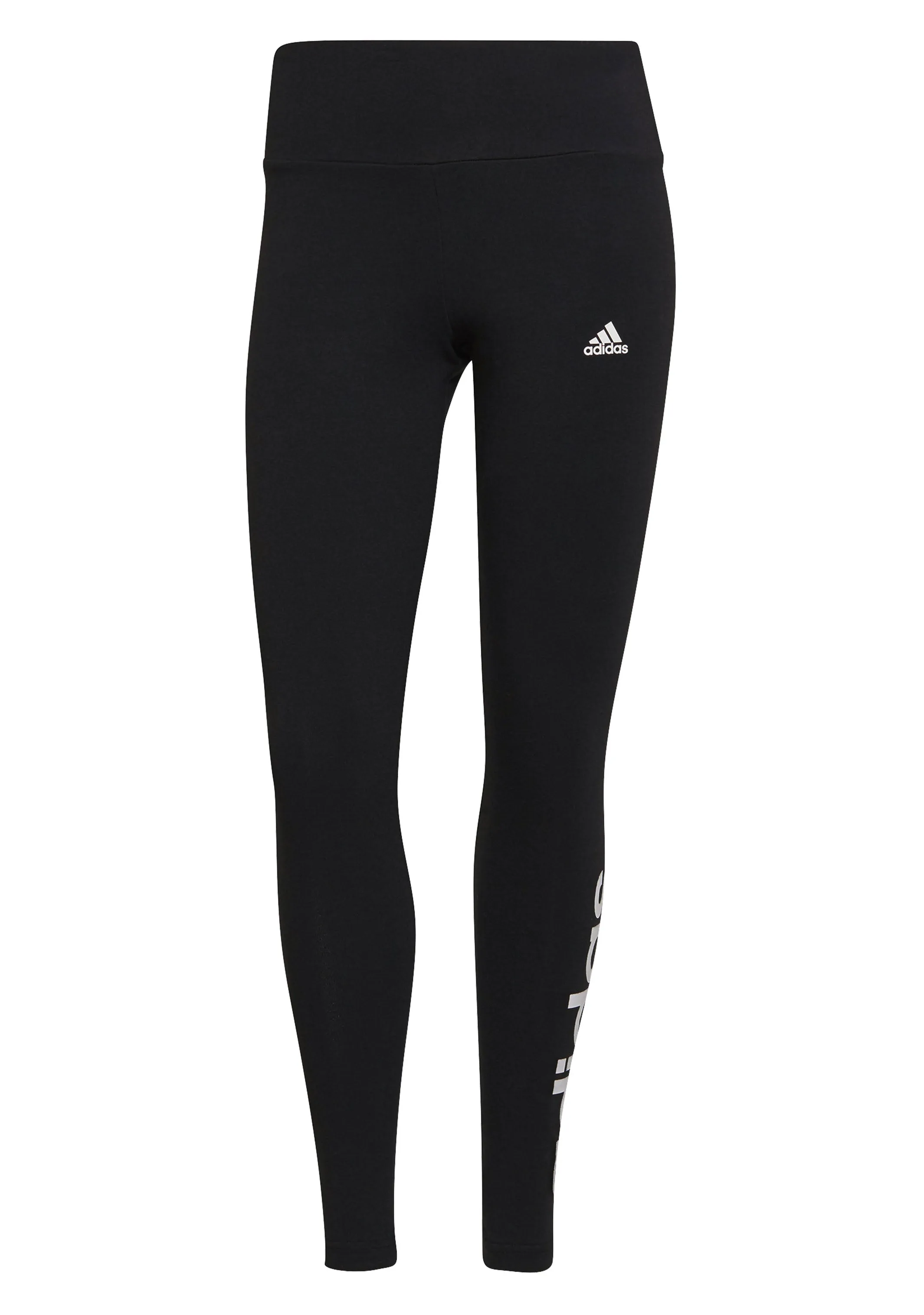 Adidas Womens Essential High-Waisted Logo Leggings