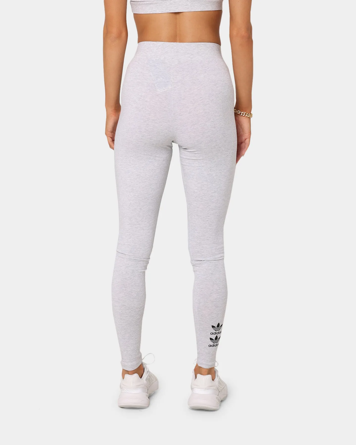 Adidas Women's Logo Play Leggings Light Marle