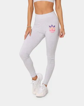 Adidas Women's Logo Play Leggings Light Marle