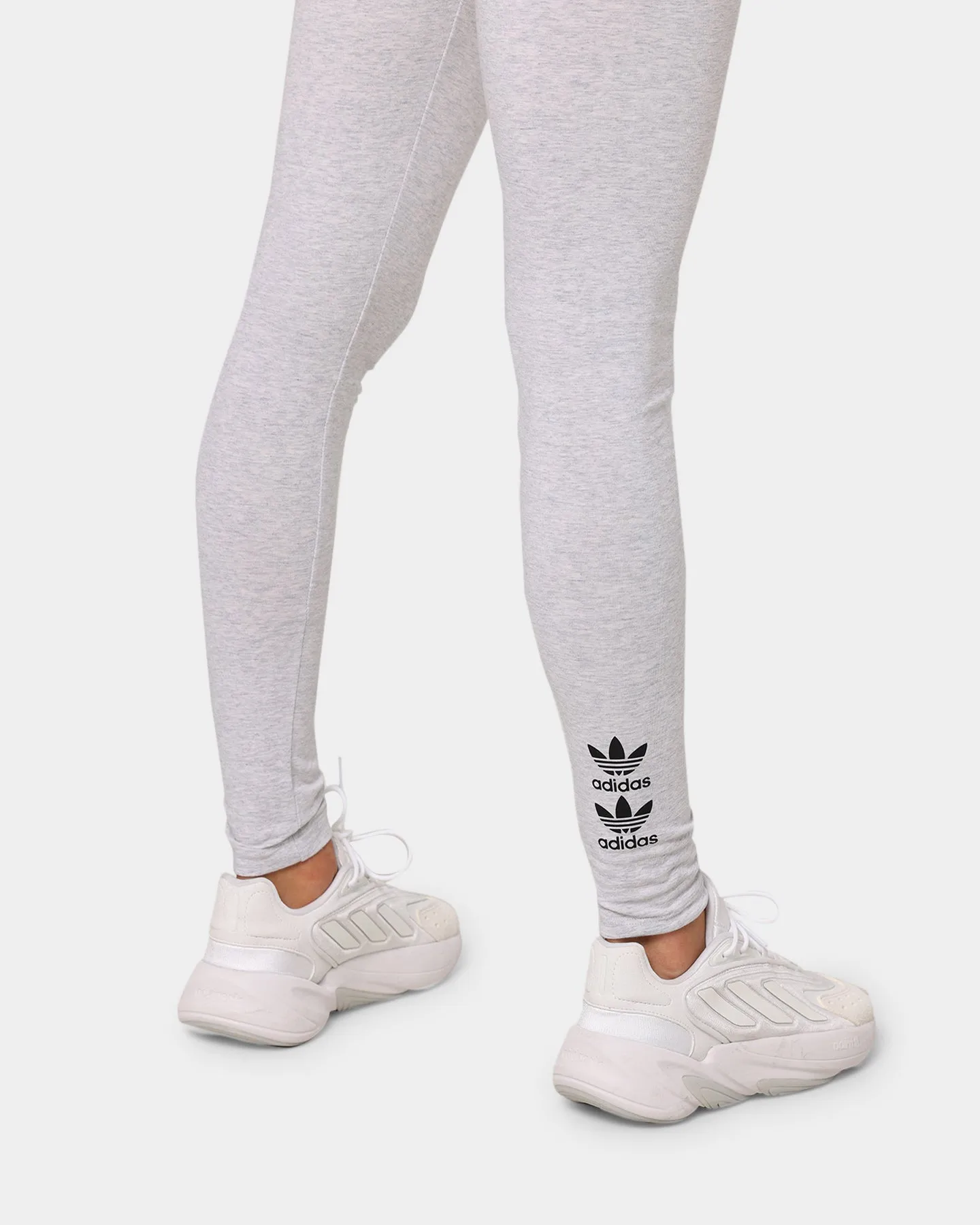 Adidas Women's Logo Play Leggings Light Marle