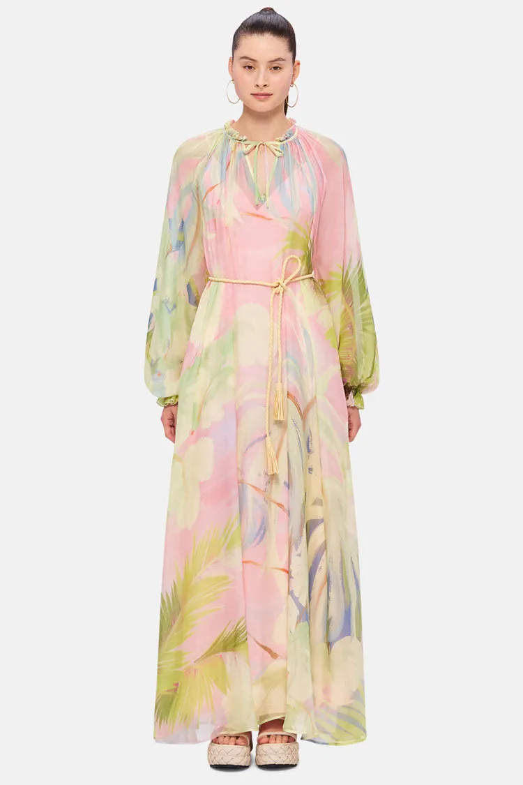 Alana Kaftan Maxi Dress in Dreamscape | FINAL SALE