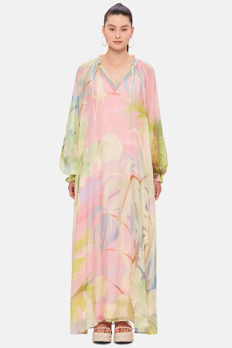 Alana Kaftan Maxi Dress in Dreamscape | FINAL SALE