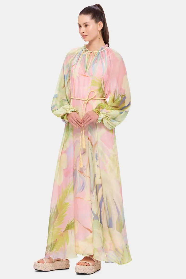 Alana Kaftan Maxi Dress in Dreamscape | FINAL SALE