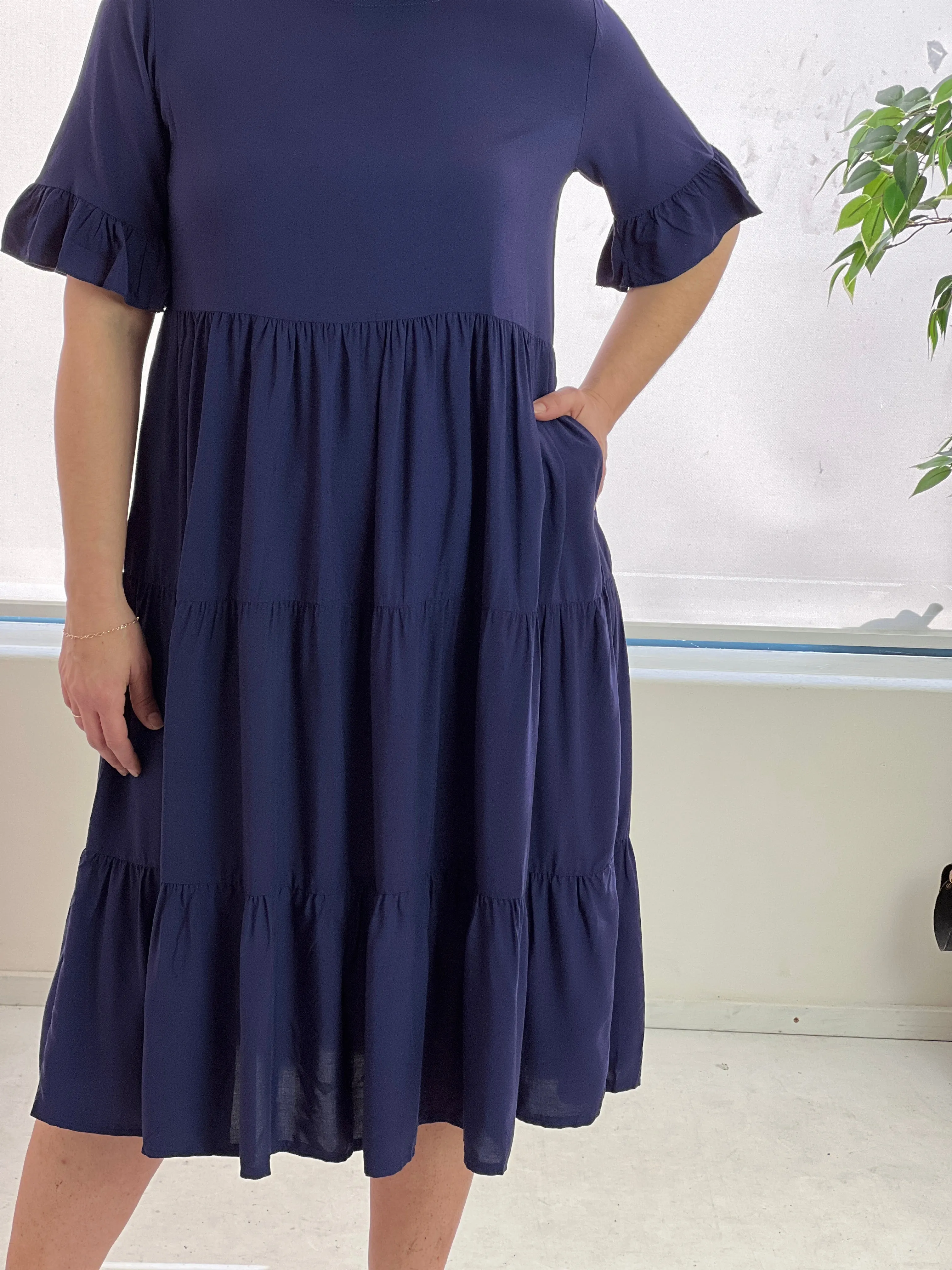 Annie Midnight Swing Dress