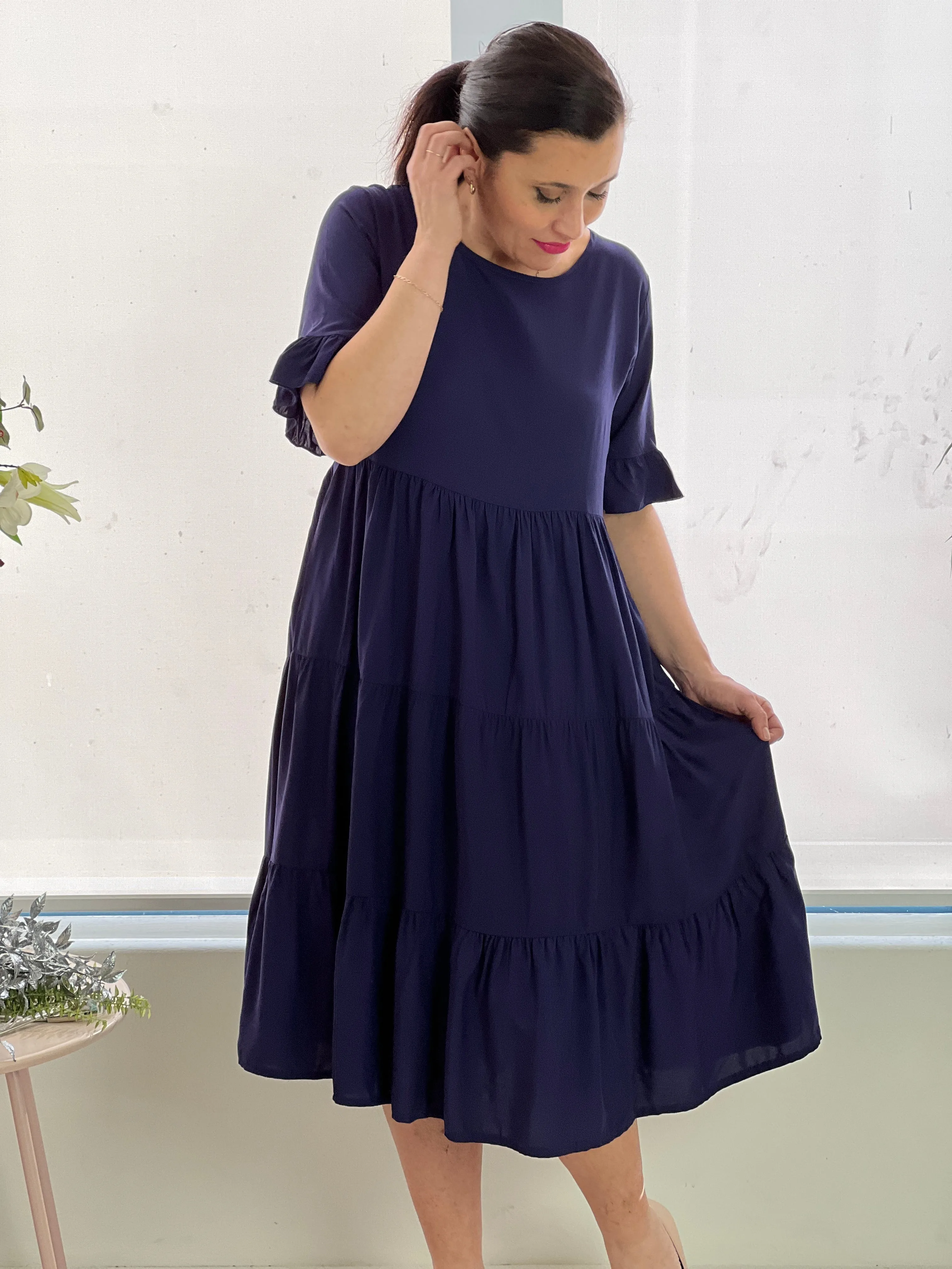 Annie Midnight Swing Dress