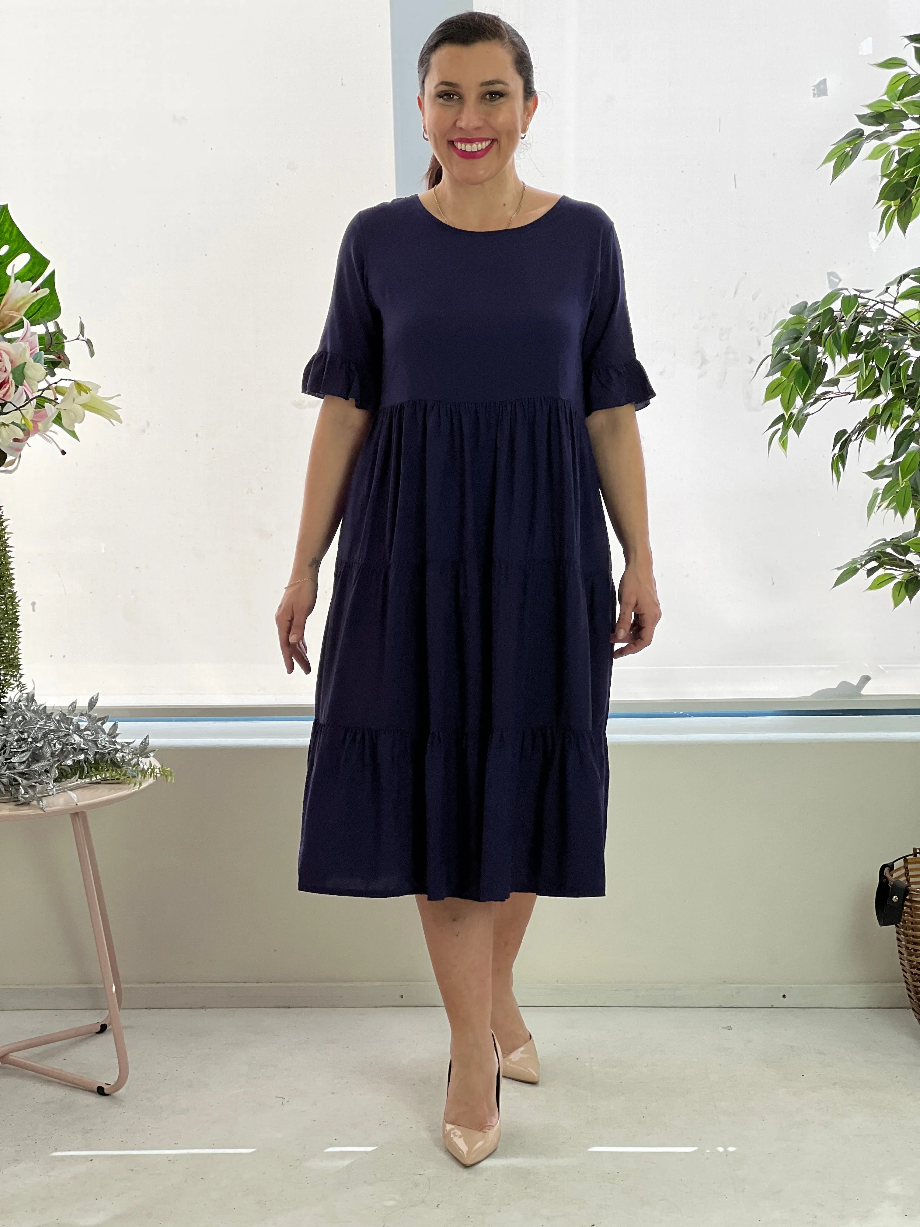 Annie Midnight Swing Dress