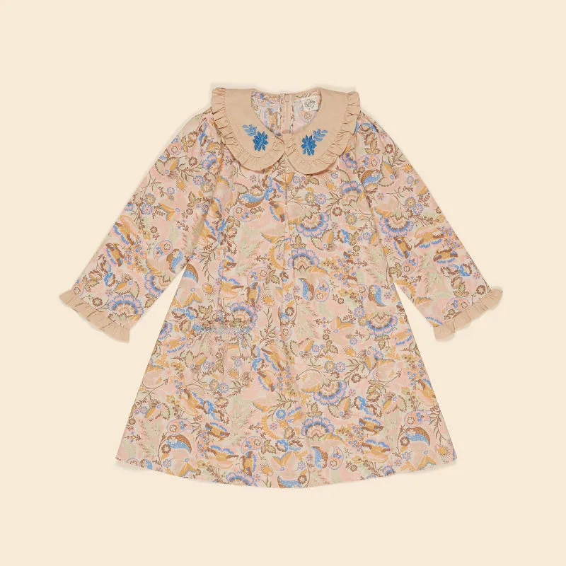 Apolina - Cara dress - Woodland Floral Cream