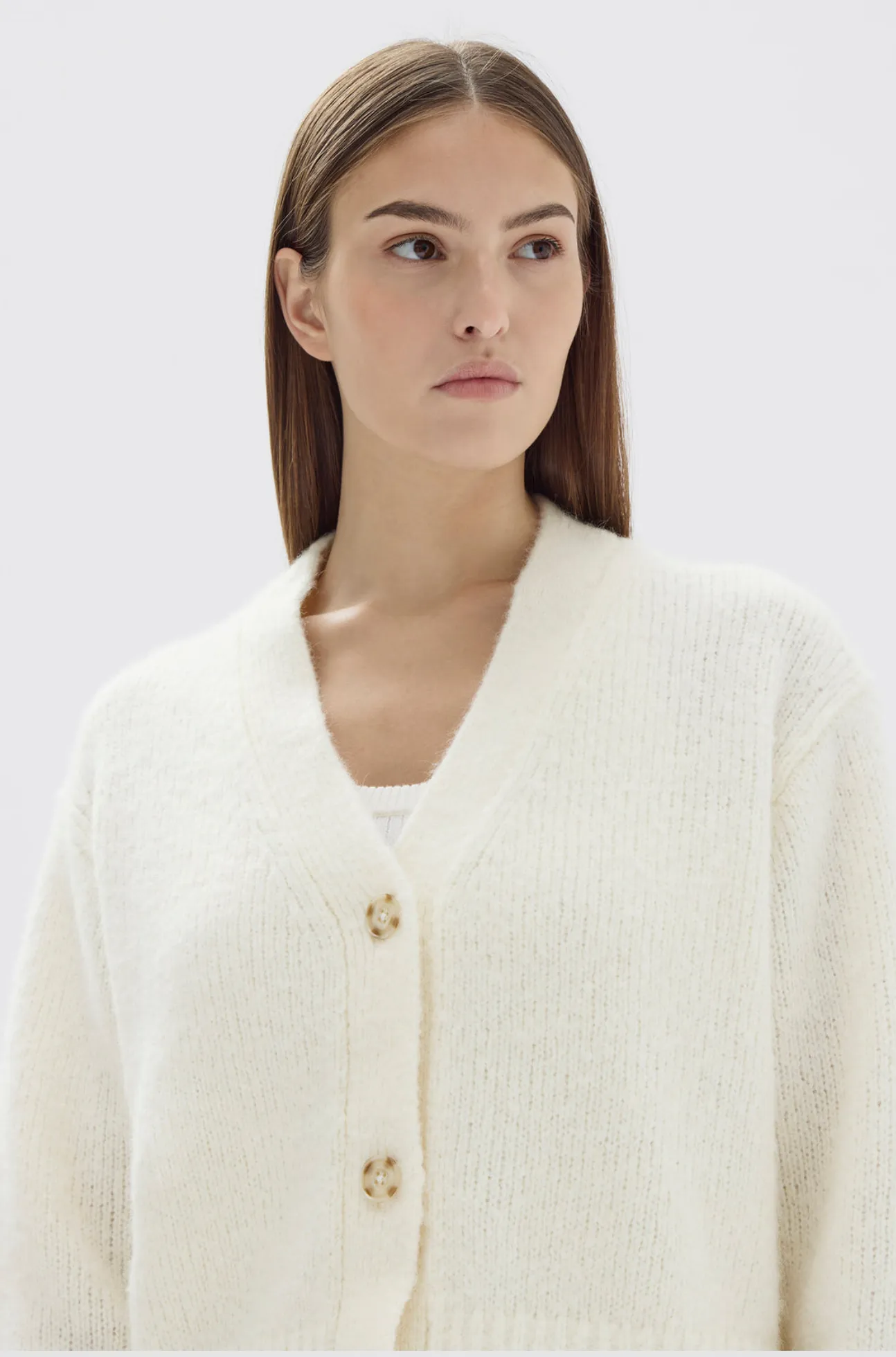 Assembly Label Evi Wool Knit Cardigan