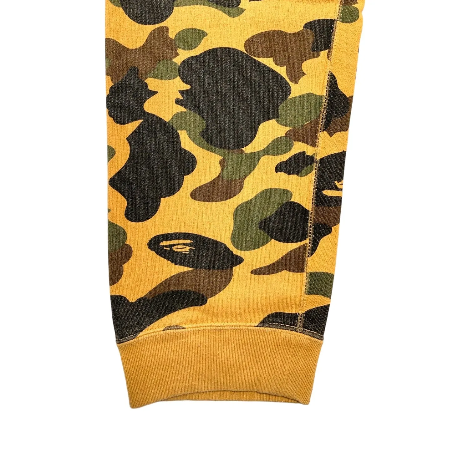 BAPE 1St Camo Shark Slim Sweatpants Green/Yellow