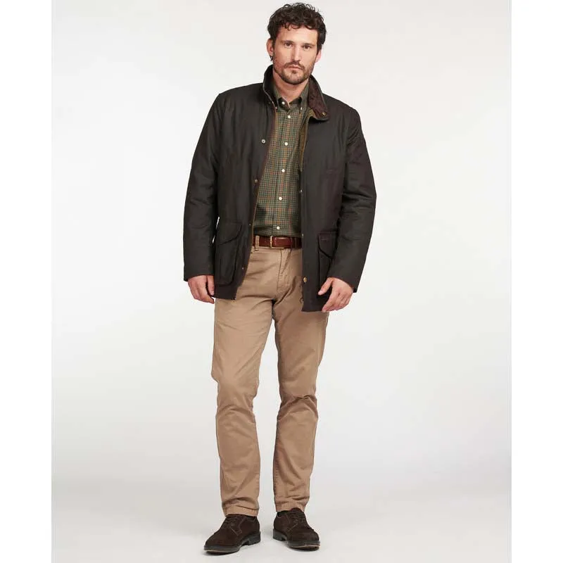 Barbour Hereford Mens Wax Jacket - Rustic