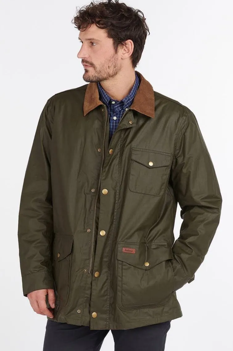 Barbour Pavier New LW WAX JACKET in OLIVE-MWX1787OL51