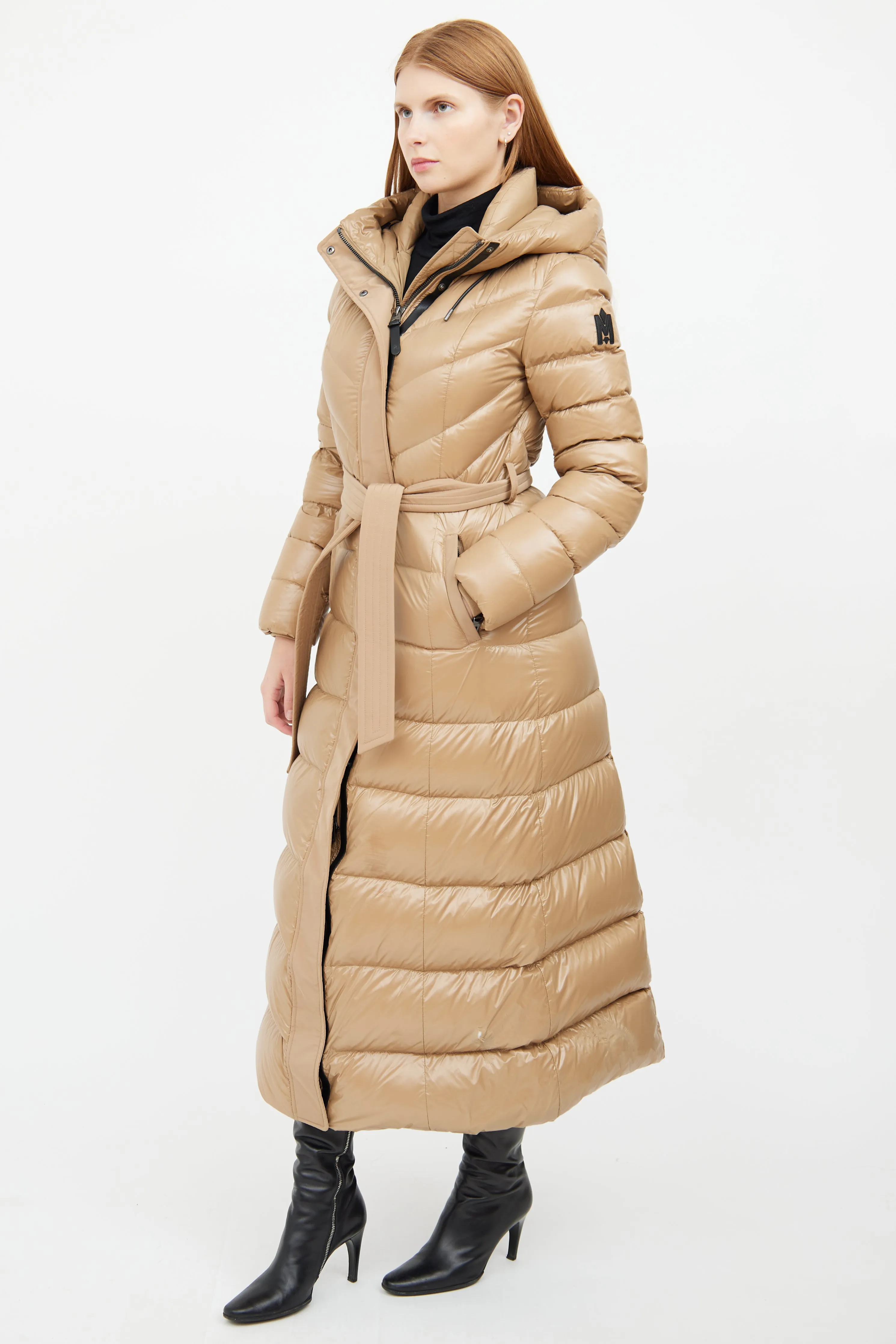 Beige Calina Down Jacket