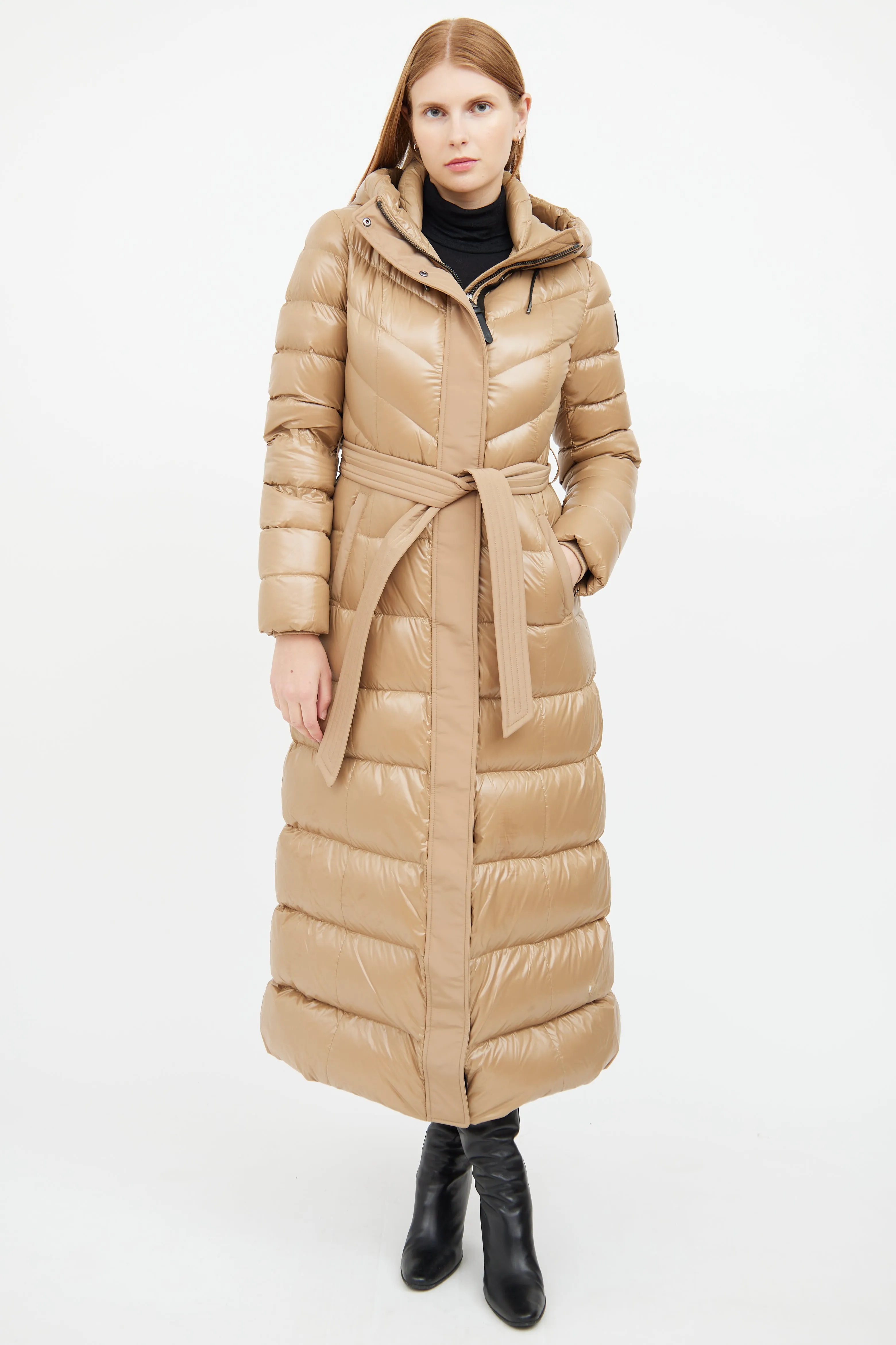 Beige Calina Down Jacket