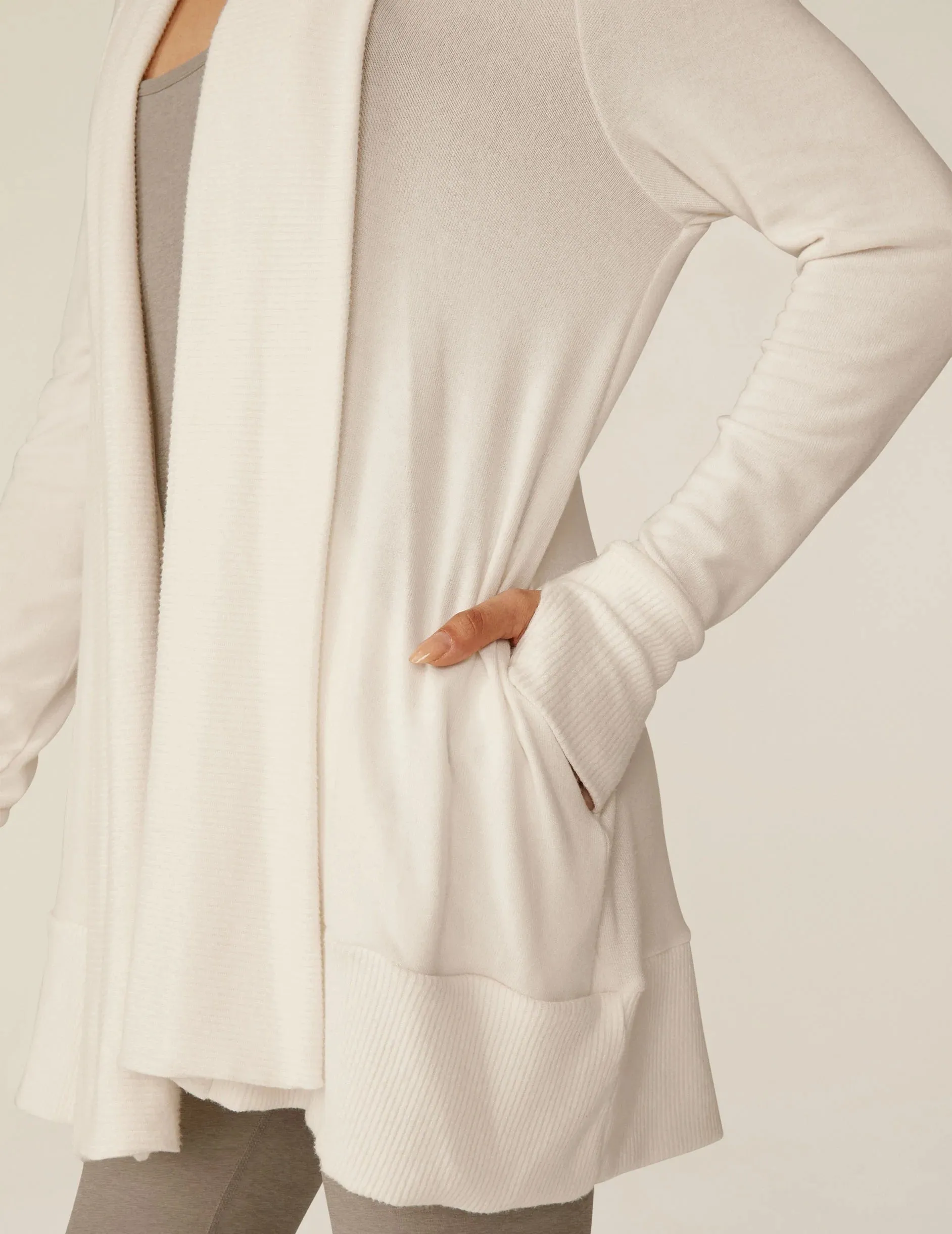 Beyond Yoga Relax Rib Cardigan