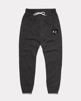 Black KC Heart PE Sweatpants