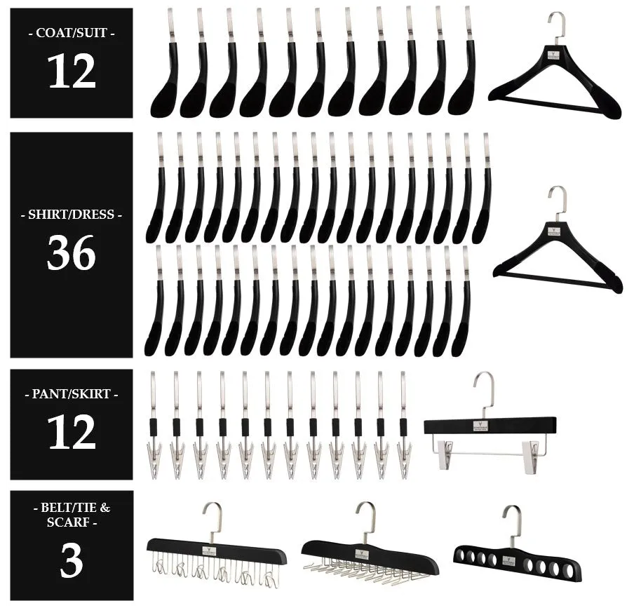 BLACK OBSIDIAN HANGER PACKAGES: POPULAR SELECTIONS