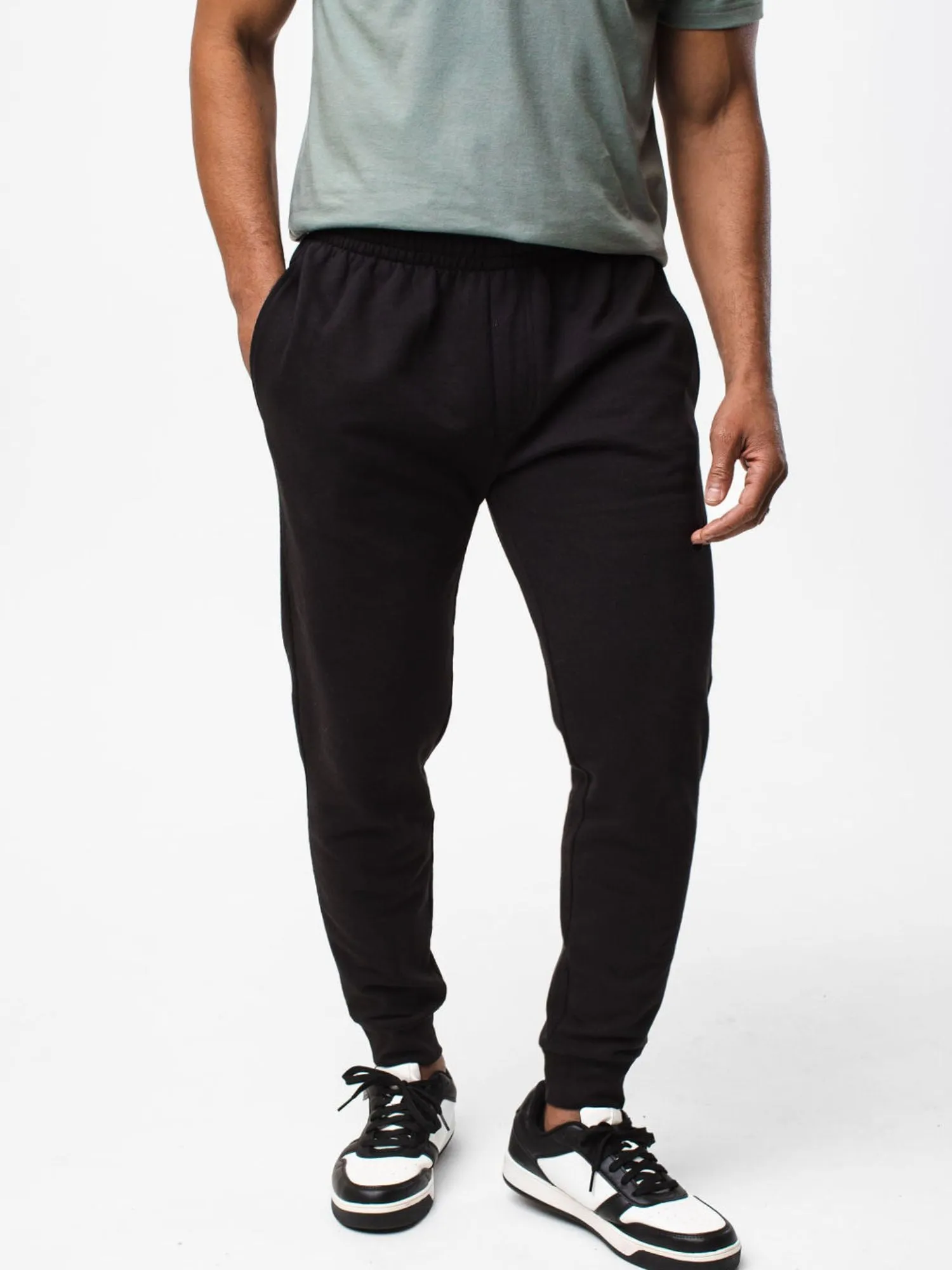 Black   Odyssey Blue Fleece Sweatpants Essentials 2-Pack