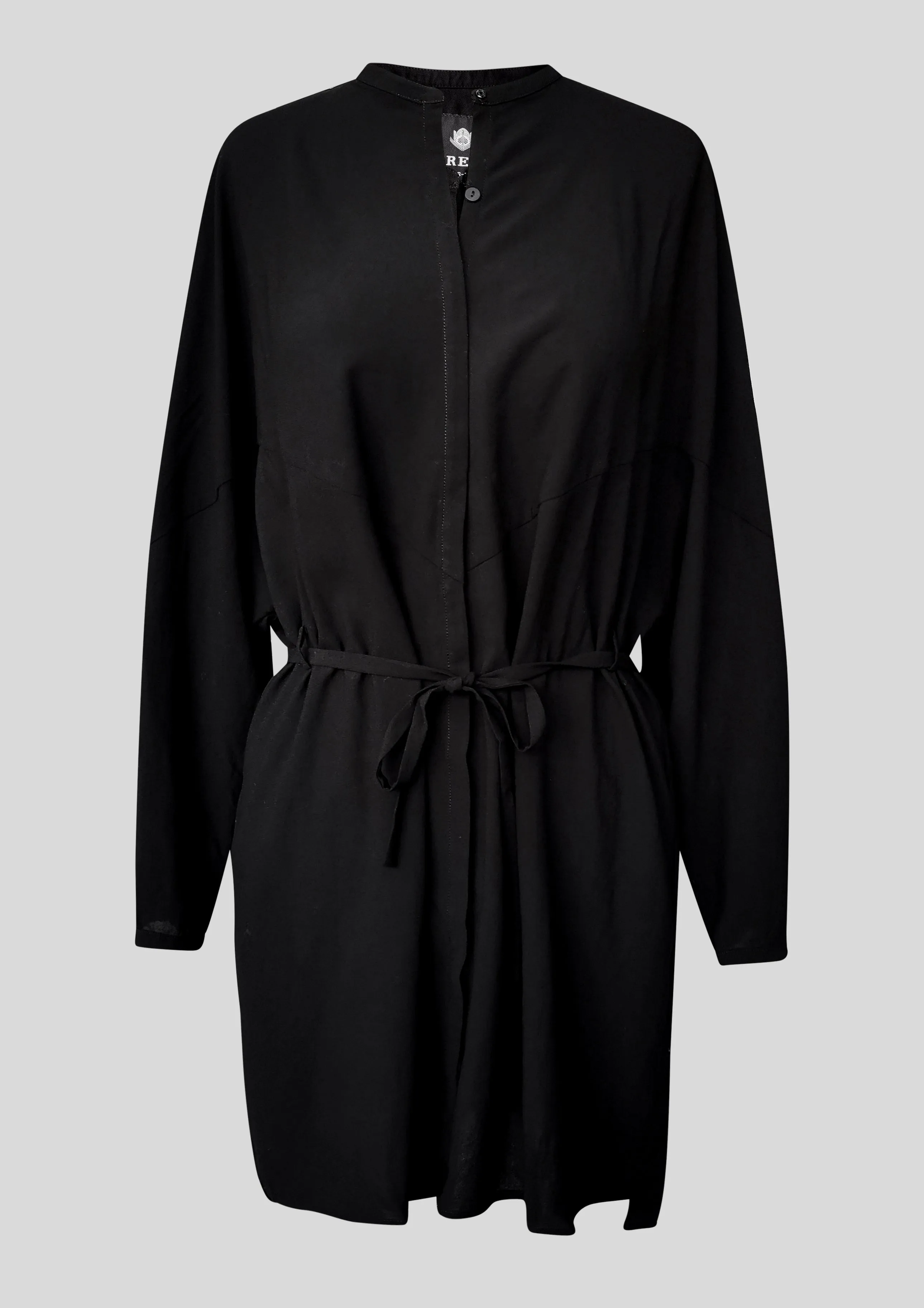 BLOUSE/DRESS/CARDIGAN - black plain