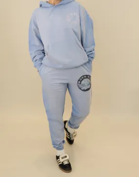 BLUE BLINDSIDED SWEATPANTS