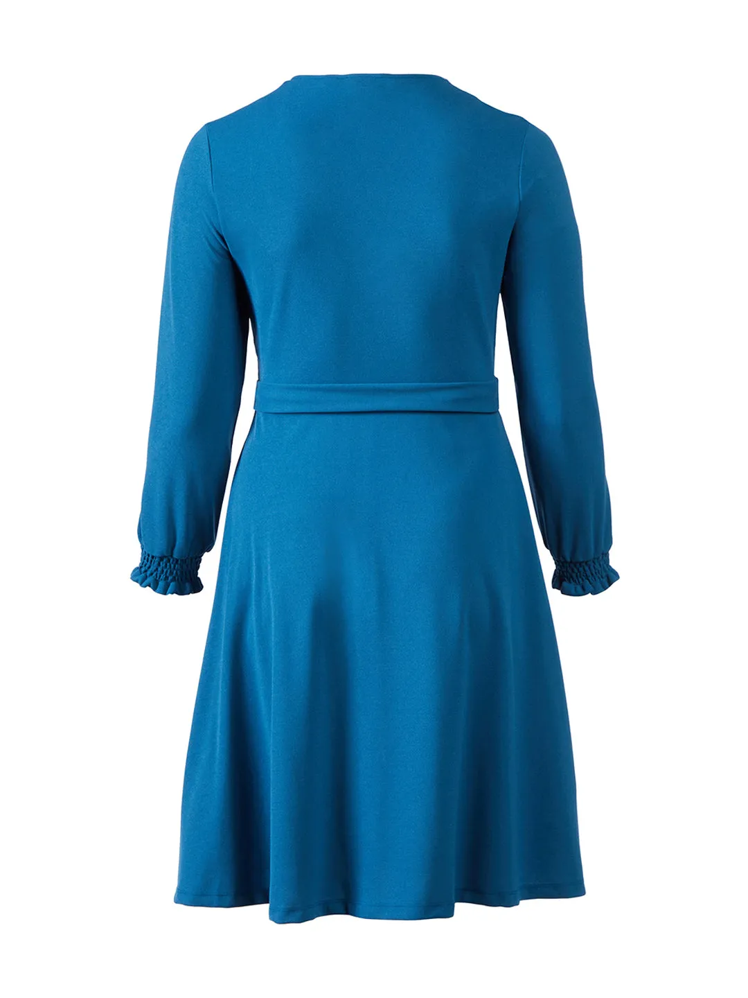 Blue Perfect Wrap Dress