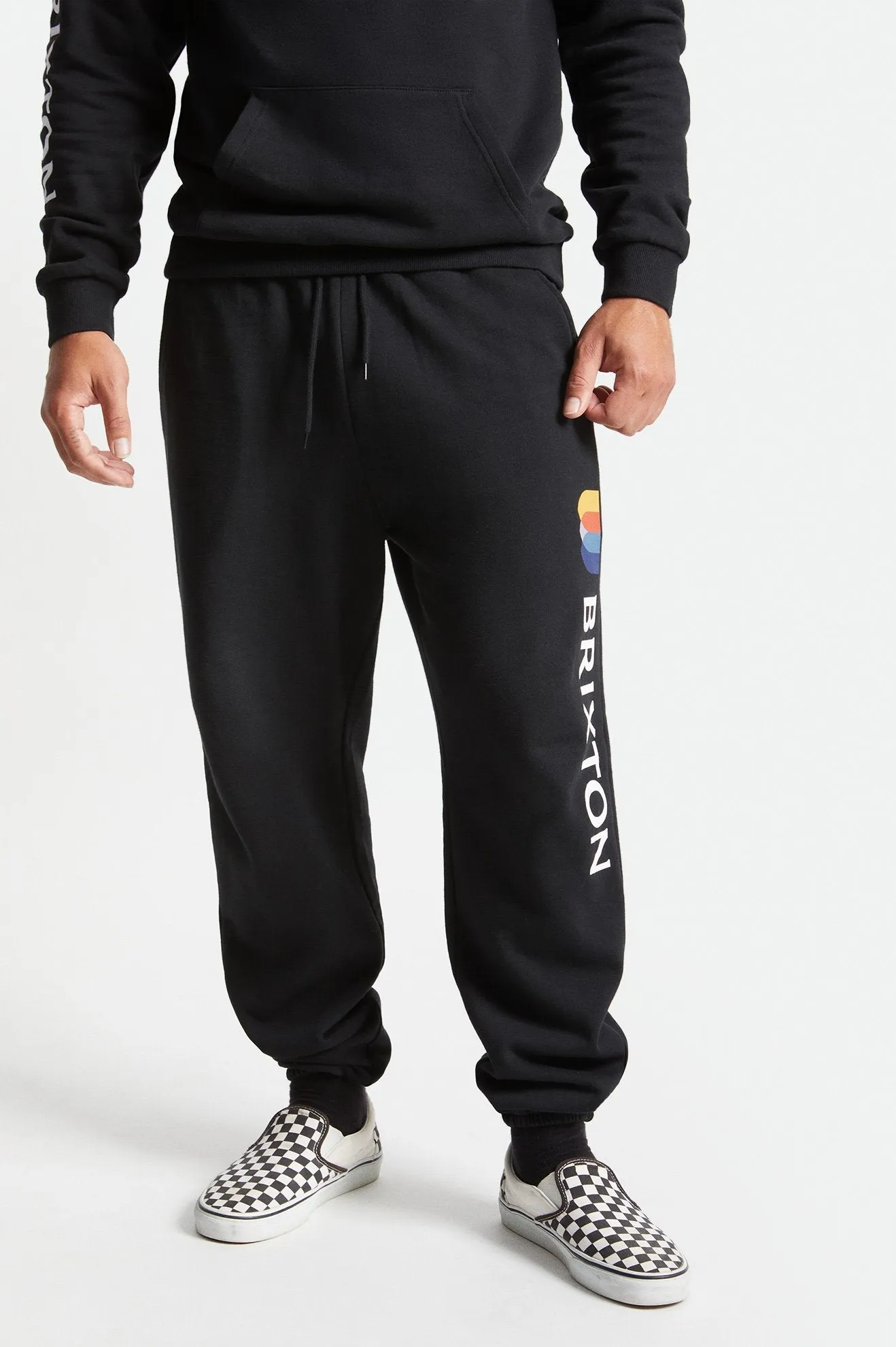 BRIXTON ALTON SWEATPANT BLACK