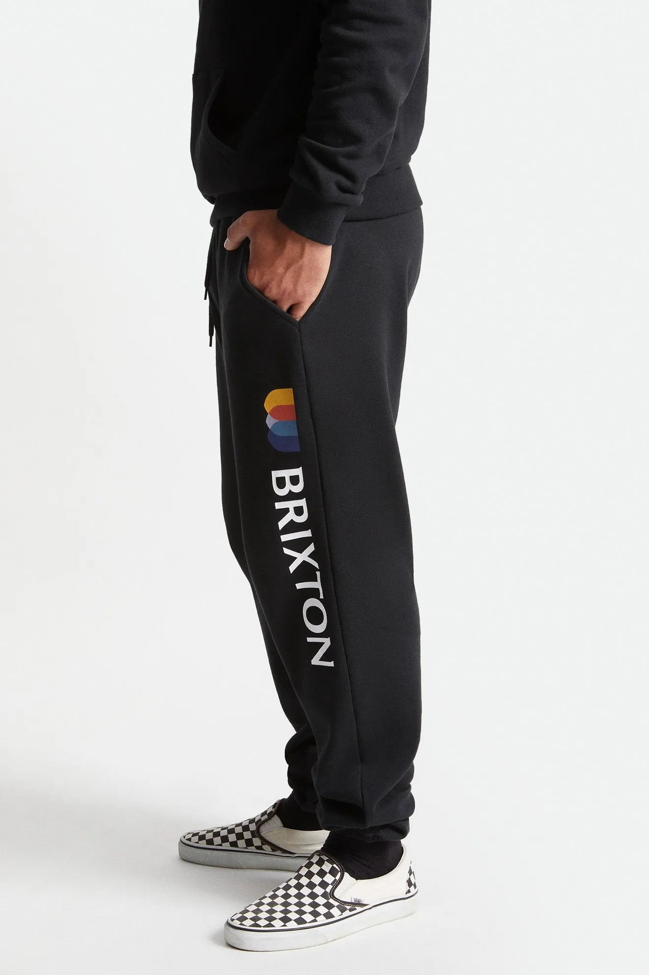 BRIXTON ALTON SWEATPANT BLACK