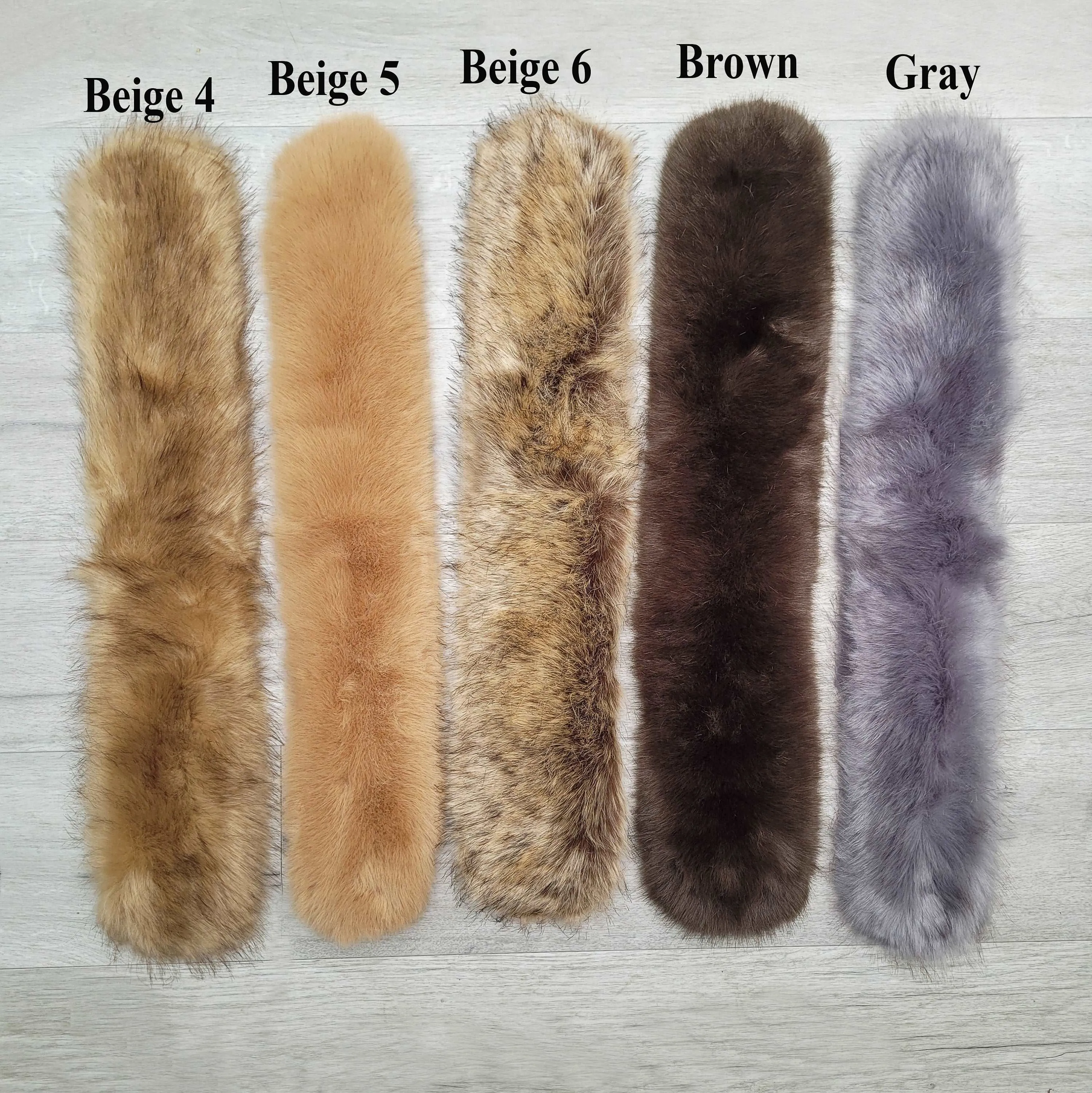 BY ORDER Extra Large Faux Fur Vegan Trim Hood 70 cm, Large Faux Fur Collar Trim, Faux Fox Fur, Fur Ruff, Faux Fur Hood, Fur Jacket, Real Fox