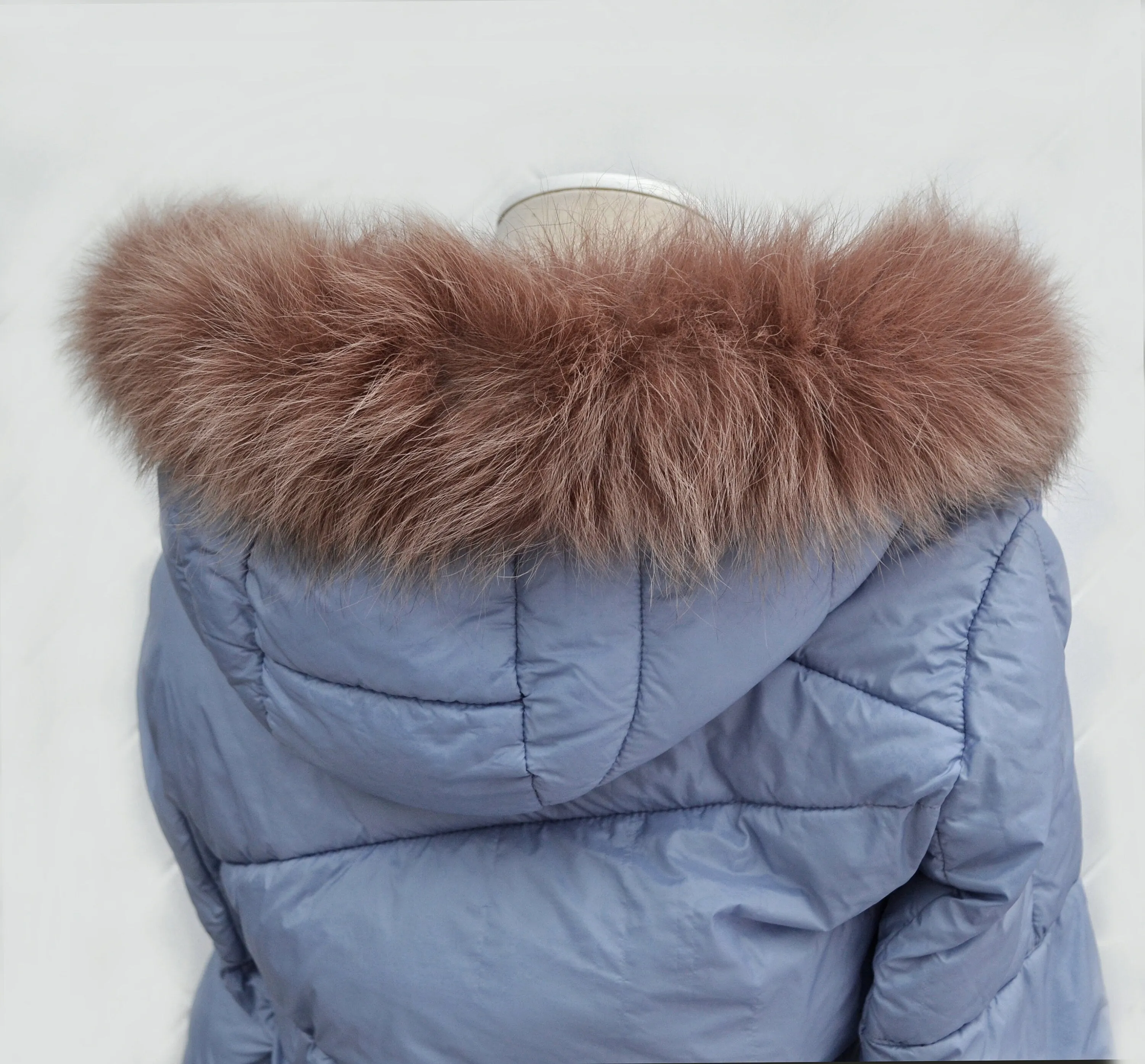 BY ORDER Real Fox Fur (Tail) Trim Hood, Fur collar trim, Fox Fur Collar, Fur Scarf, Fur Ruff, Fur Hood, Fur stripe, Coat Trim, Jacket