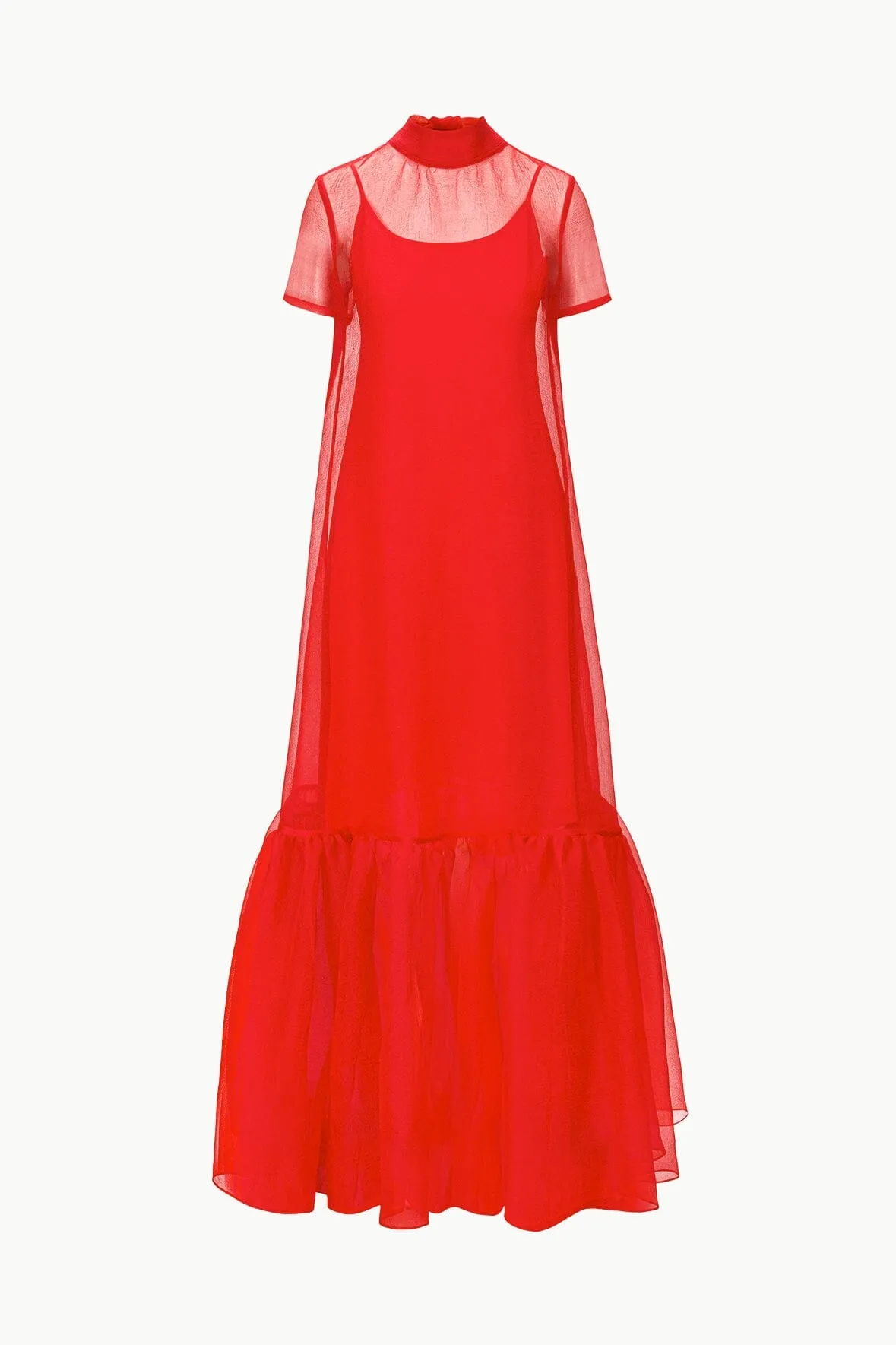 CALLUNA DRESS | RED ROSE