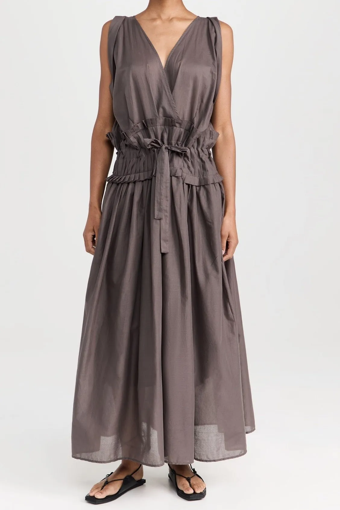 Camila Dress, Basalt