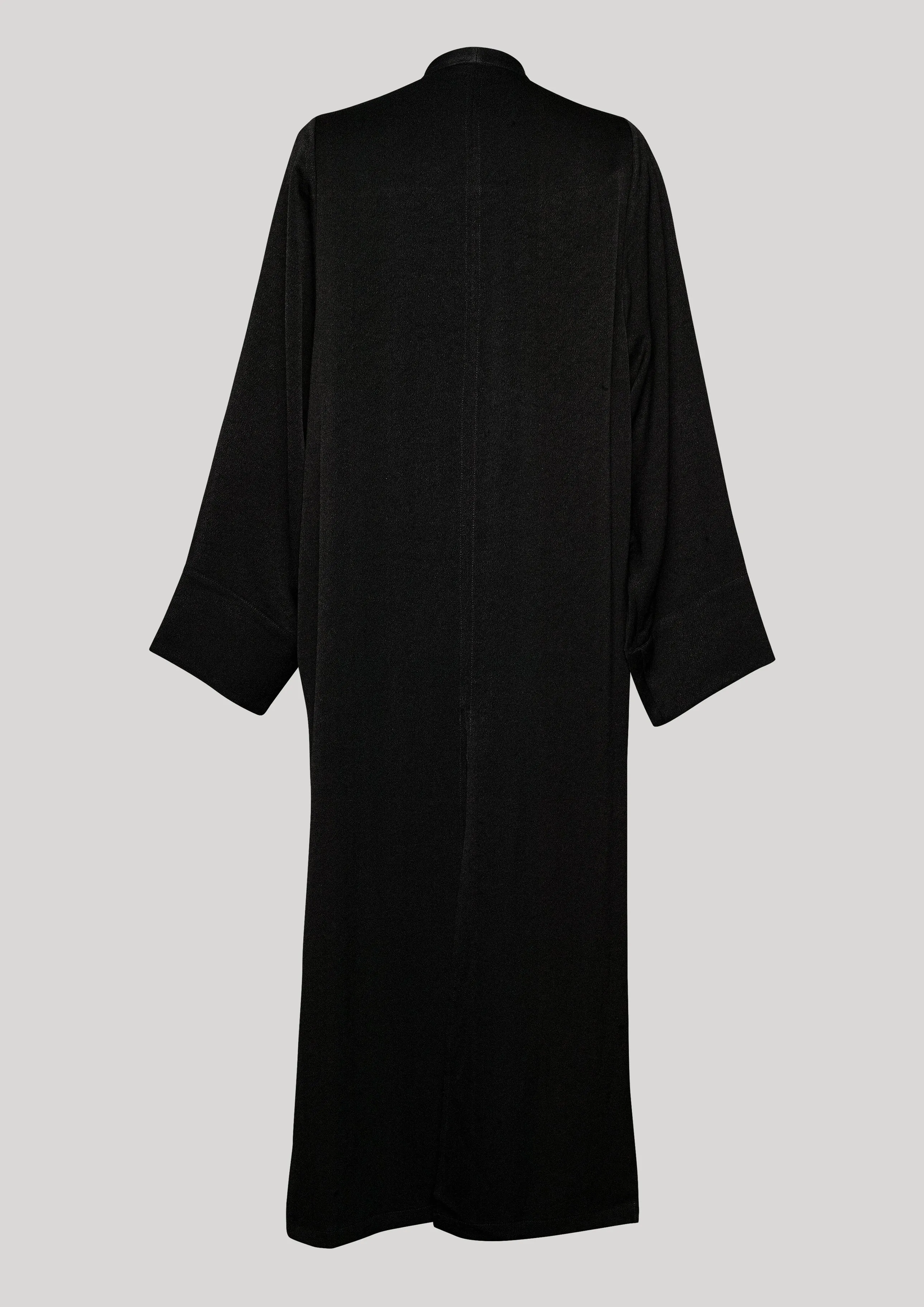 CARDIGAN LONG - HEAVY DRAPING black