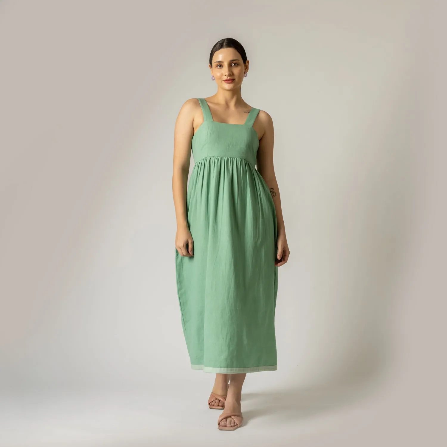 Clara Green Dress