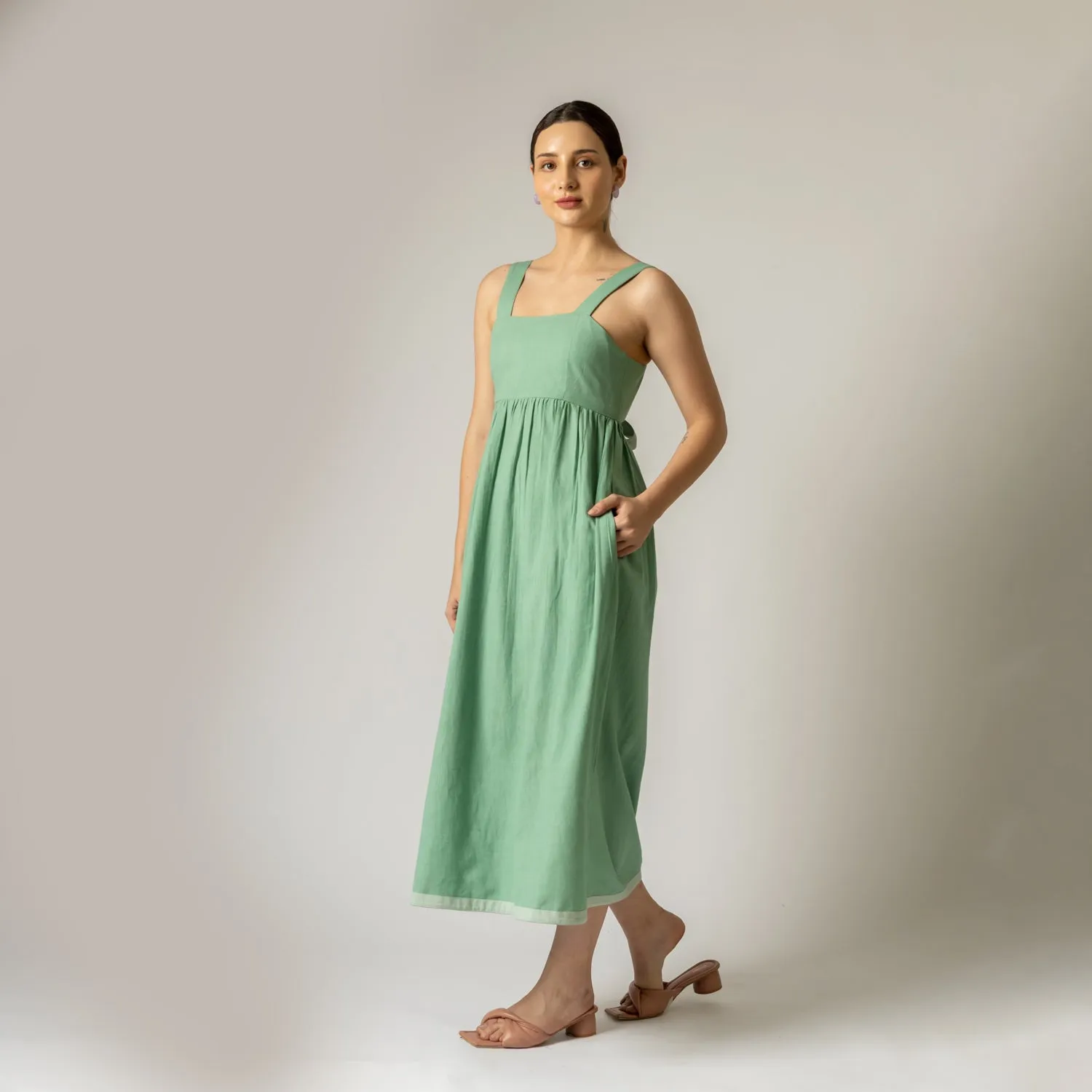 Clara Green Dress