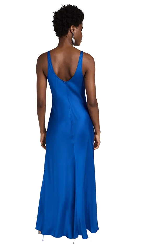 Clea Slip Dress - Twilight Blue