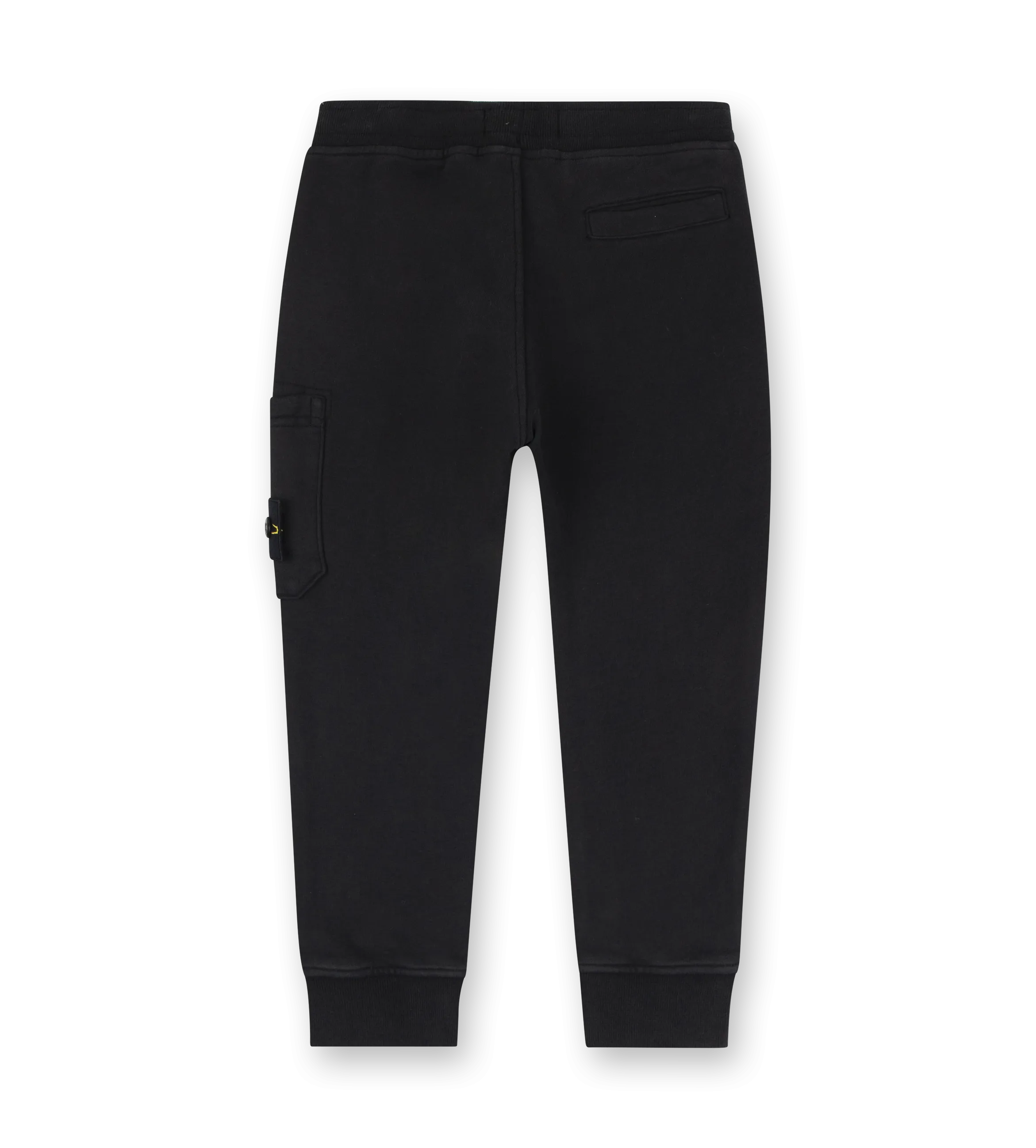 Compass-badge Cotton Sweatpants Black