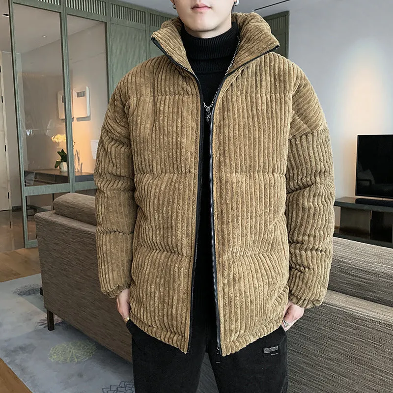 Corduroy Padded Jacket Men