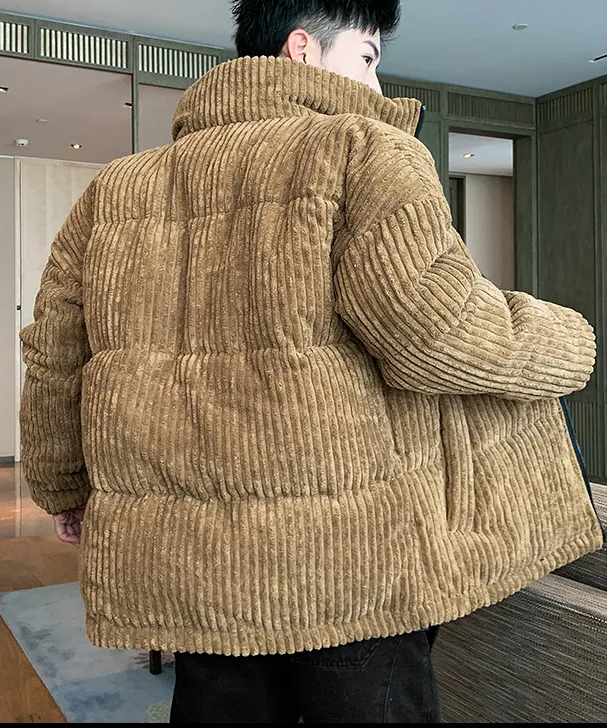 Corduroy Padded Jacket Men