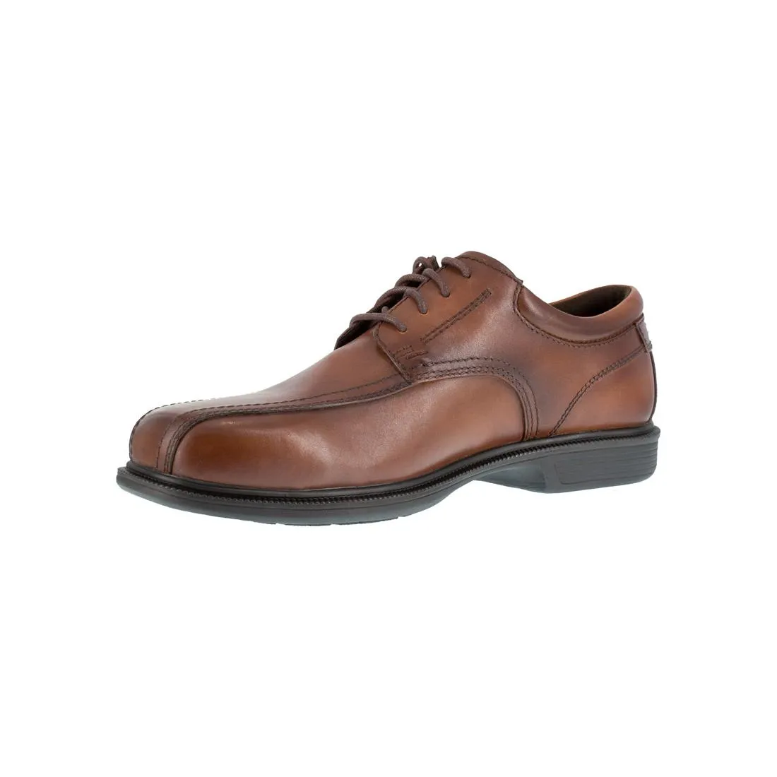 Coronis Steel-Toe Dress Oxford Work Shoe Brown