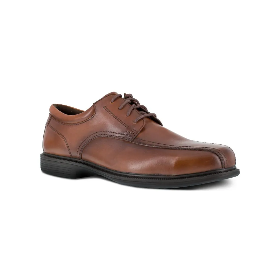 Coronis Steel-Toe Dress Oxford Work Shoe Brown