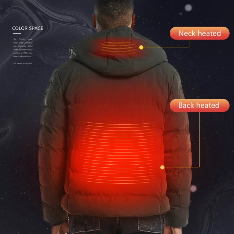 Cotton Coat USB Smart Electric Heated Jackets