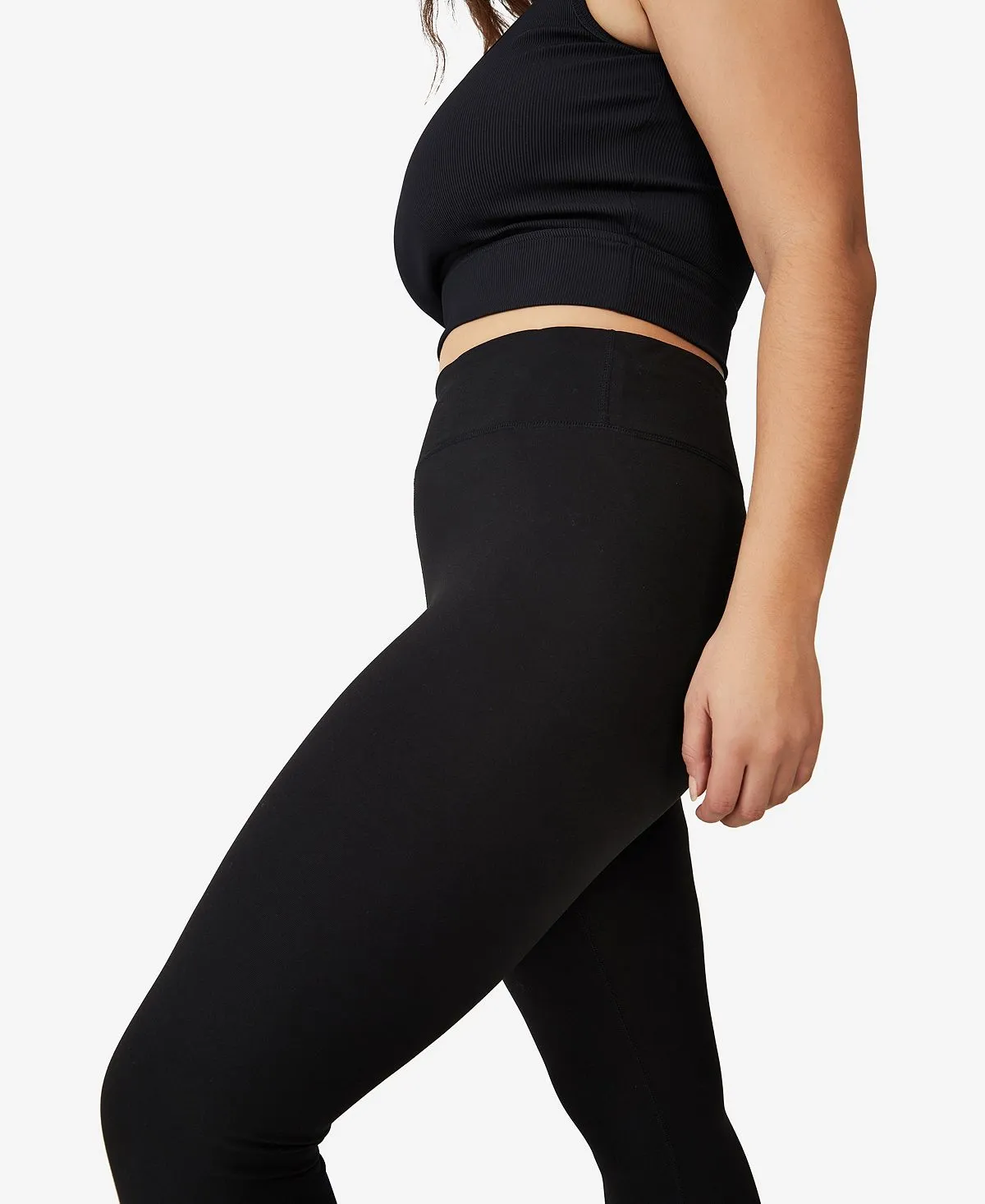 COTTON ON Women's Active Highwaist Core Full Length Tight Pants Black