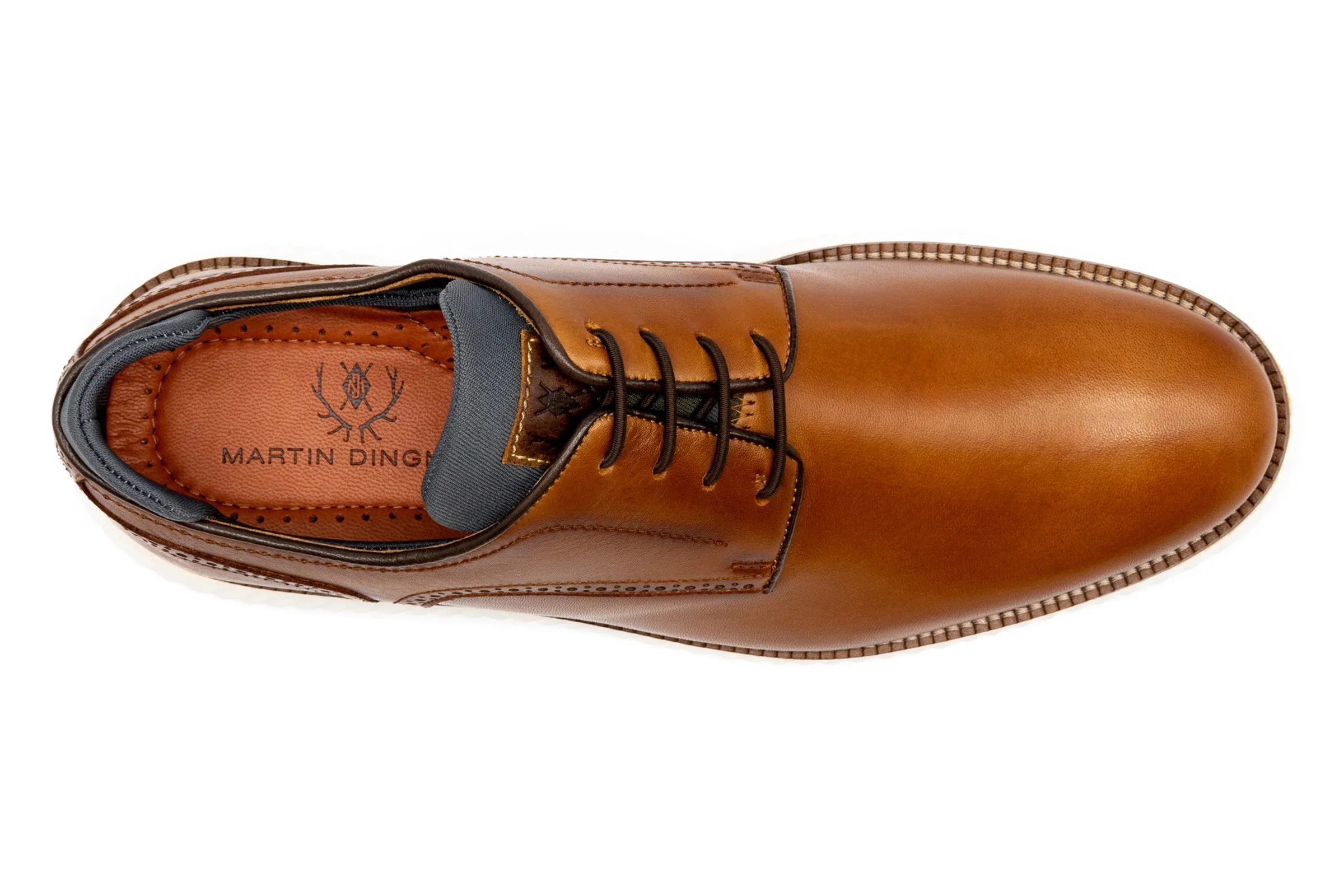 Countryaire Saddle Leather Plain Toe - Whiskey