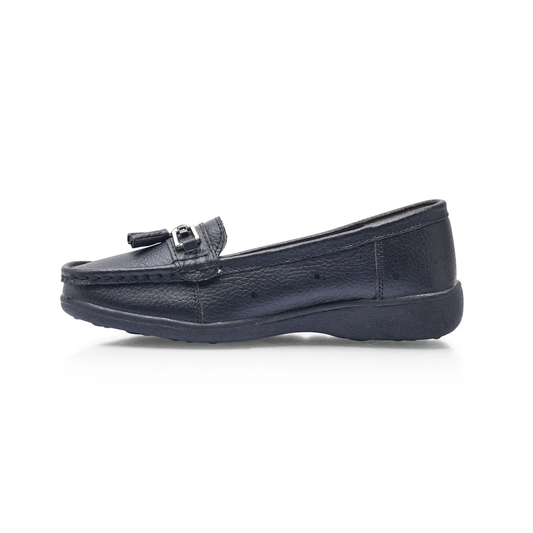 Cruise Wide Fit Women's Leather Flat Slip On Loafer