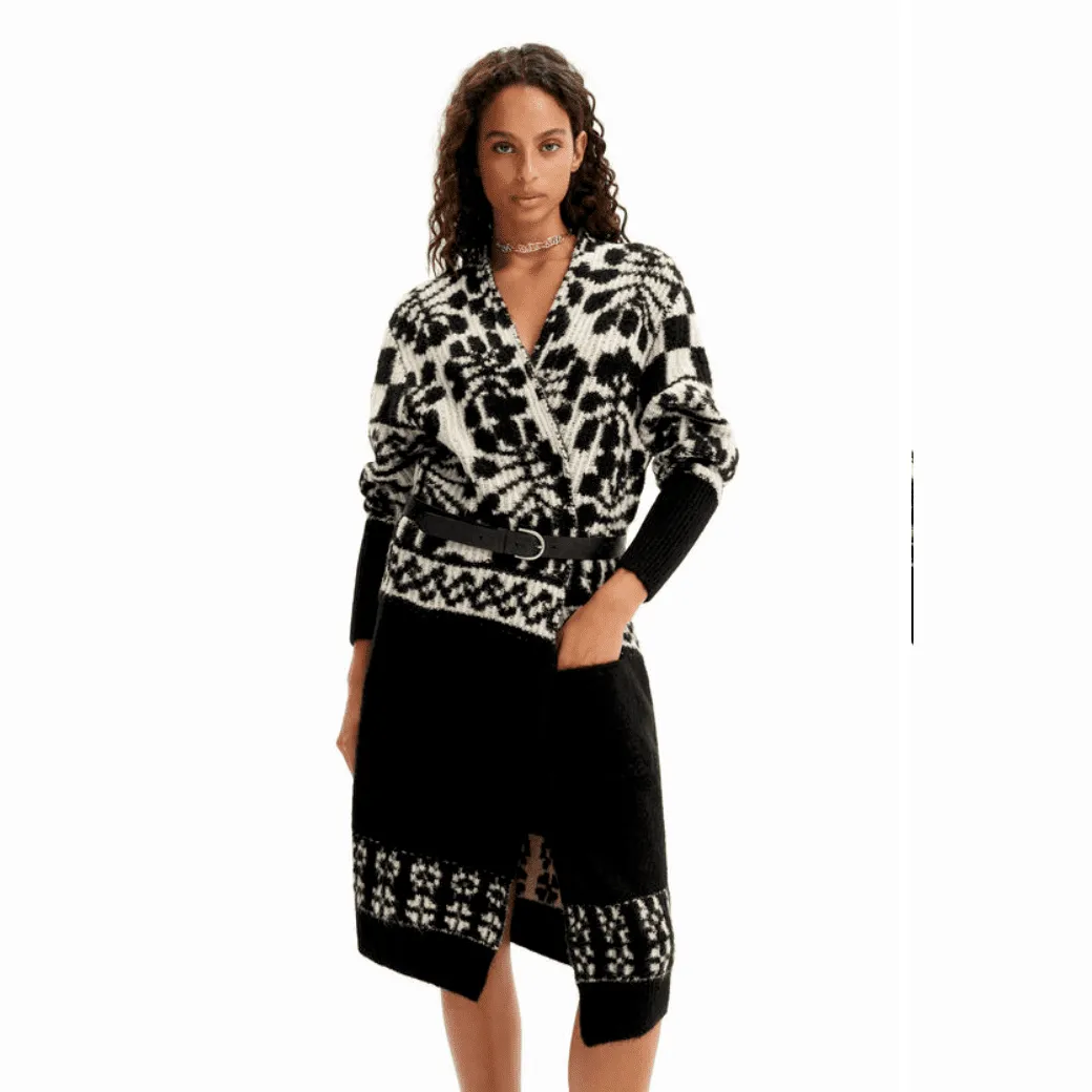 Desigual M. Christian Lacroix Oversize Long Cardigan