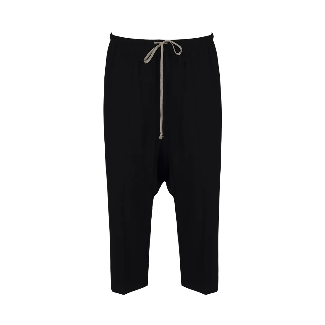 Drawstring Cropped Sweatpants